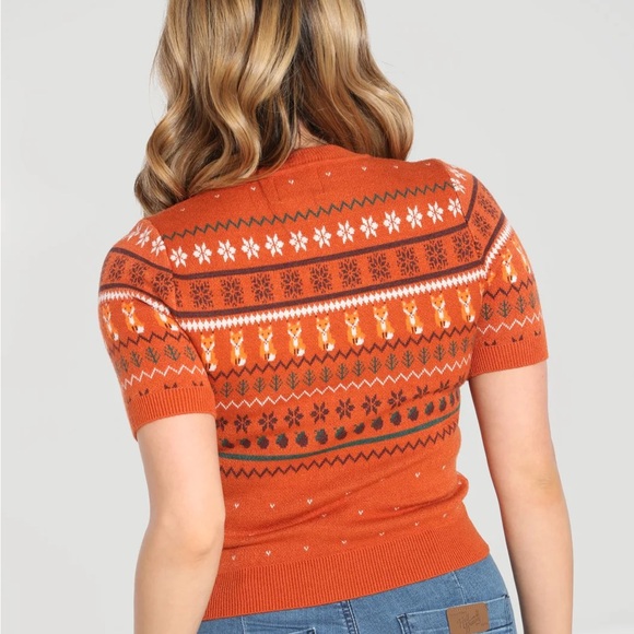 Hell Bunny Fox Fall Pull Over - Picture 3 of 5